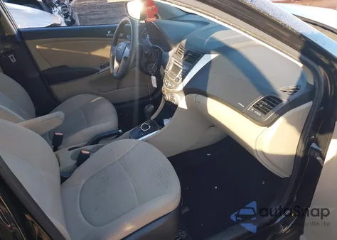 2016 Hyundai Accent Se from USA, damaged, VIN KMHCT4AE1GU074600